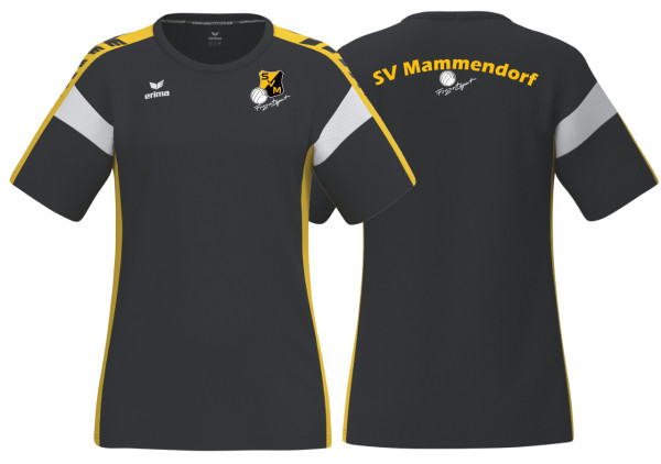 Erima CELEBRATE 125 T-Shirt function SV Mammendorf Volleyball Damen schwarz ohne Initialen