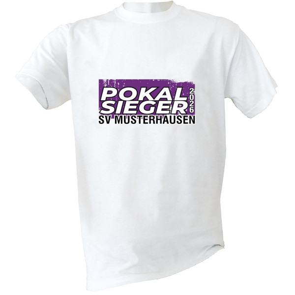 Pokalsieger T-Shirt 2026 lila
