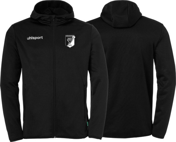 uhlsport Essential Fleece Jacket FSV Wehringen Darts schwarz ohne Initialen