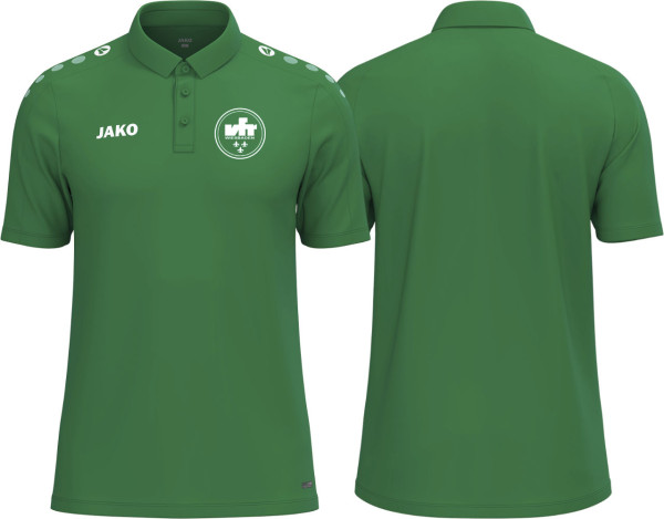 Jako Polo One VfR Wiesbaden grün ohne Initialen