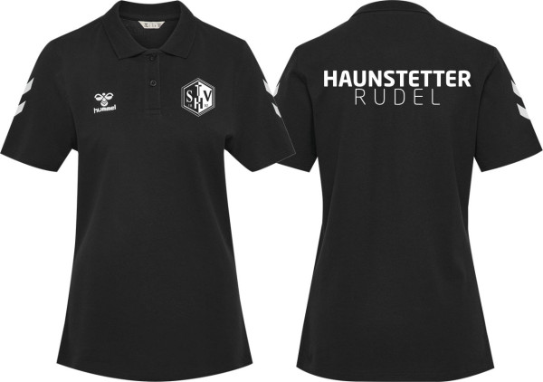 hummel Hmlgo 2.0 Chevron Polo TSV Haunstetten Handball Damen schwarz ohne Nummer