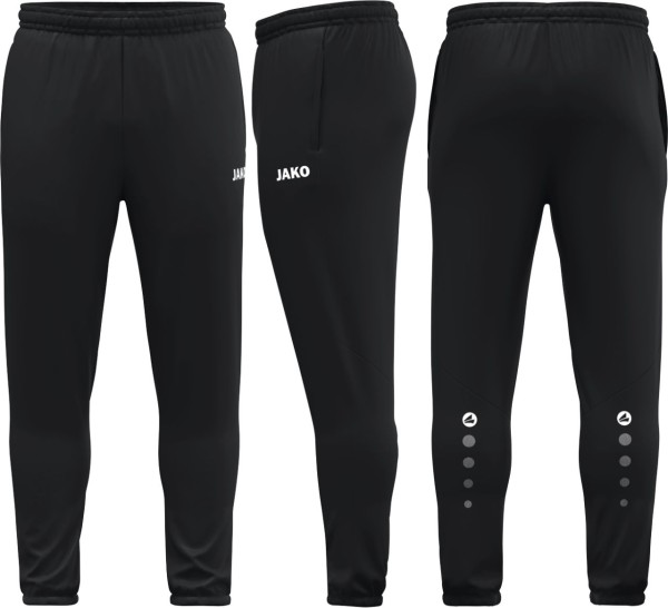 Jako Freizeithose Dynamic SSV Bobingen Tennis Kinder schwarz ohne Initialen