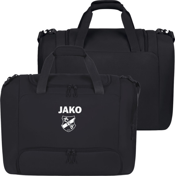 Jako Sporttasche One mit Bodenfach BFCF schwarz ohne Initialen
