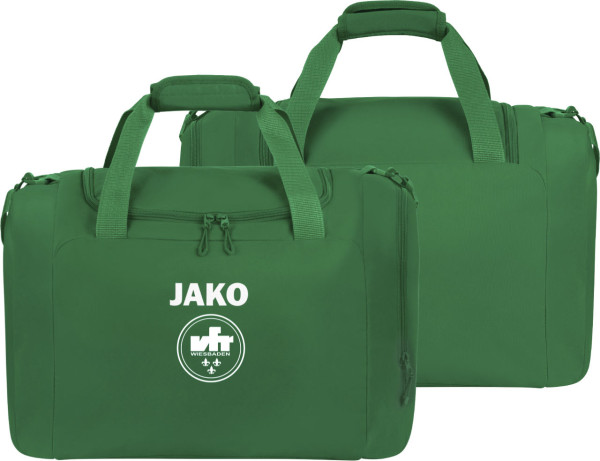 Jako Sporttasche One VfR Wiesbaden grün ohne Initialen