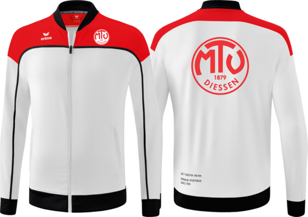 Erima CHANGE by erima Präsentationsjacke MTV Dießen Tennis Kinder weiß ohne Initialen