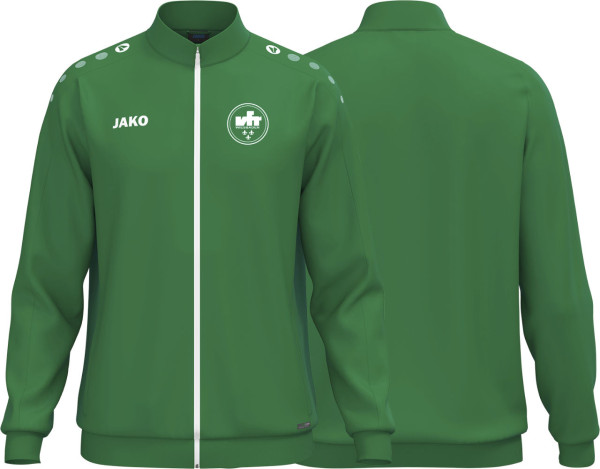 Jako Polyesterjacke One VfR Wiesbaden grün ohne Initialen
