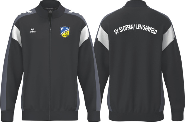 Erima CELEBRATE 125 Training Jacket SV Stoffen Lengenfeld schwarz ohne Initialen
