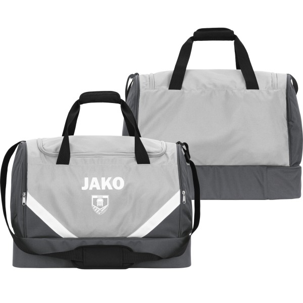 Jako Sporttasche Iconic BW KfAusbZ Kleinaitingen soft grey/anthra light ohne Initialen