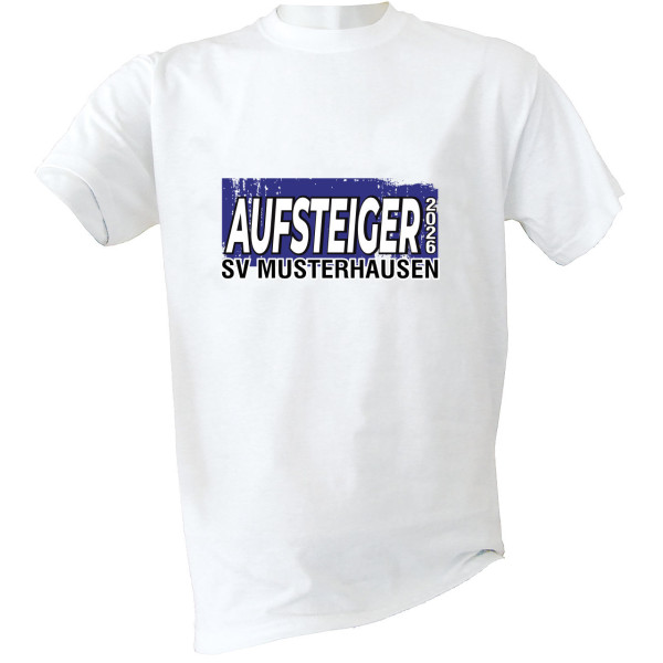 Aufsteiger T-Shirt 2026 Kinder blau