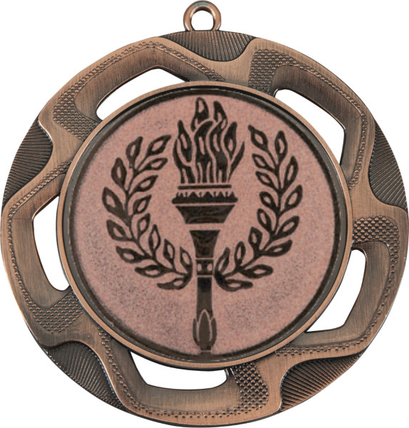 Medaille d70mm bronze mit Emblem