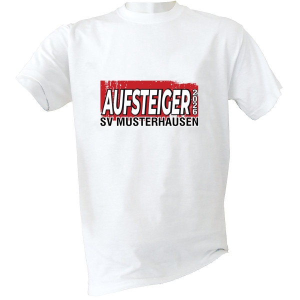 Aufsteiger T-Shirt 2026 Kinder rot