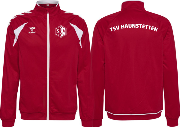 hummel Hmlcore 2.0 Track Zip Jacket TSV Haunstetten Handball rot ohne Nummer