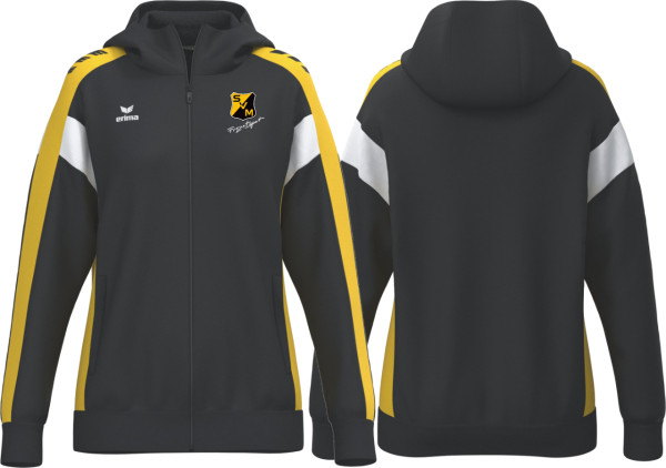 Erima CELEBRATE 125 Training Jacket with hood SV Mammendorf Freizeitsport Damen schwarz ohne Initialen
