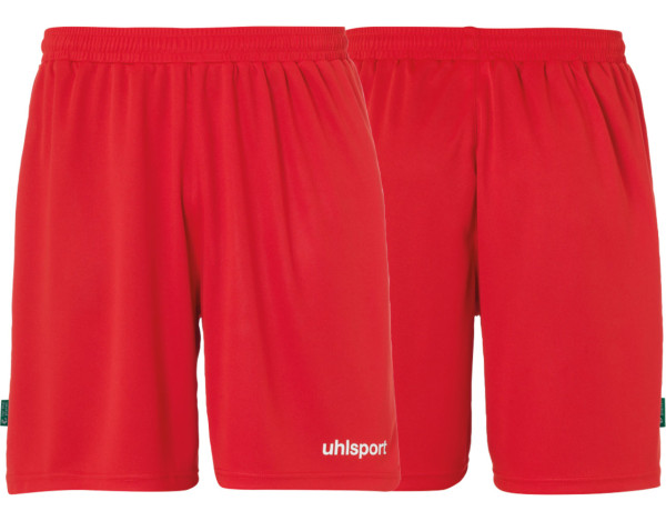 uhlsport Shorts Ftp FSV Wehringen Fußball Kinder rot ohne Initialen