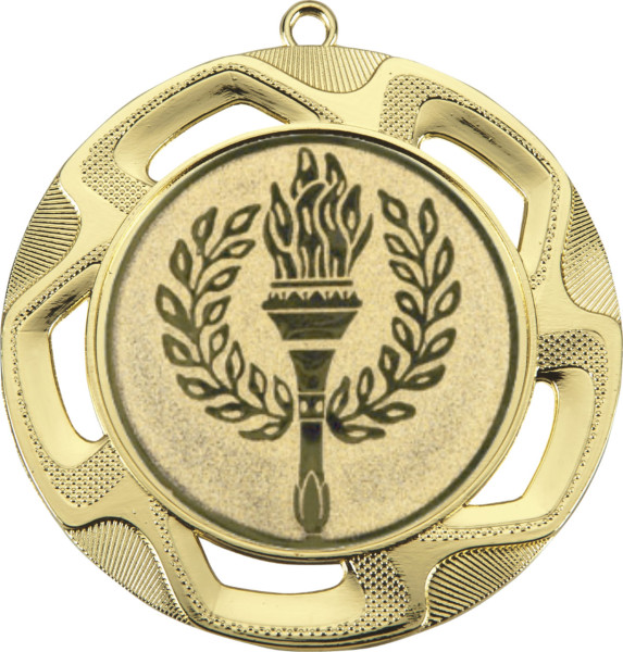 Medaille d70mm gold mit Emblem