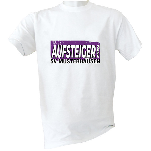 Aufsteiger T-Shirt 2026 Kinder lila