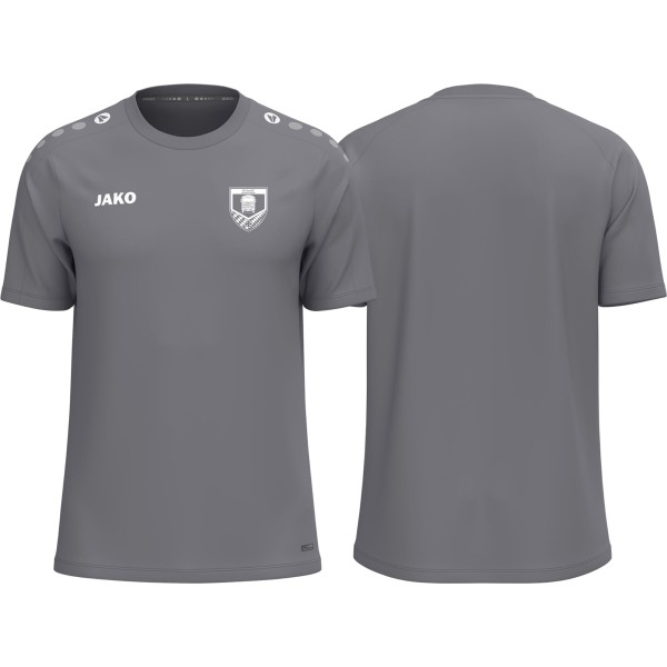 Jako T-Shirt One BW KfAusbZ Kleinaitingen grau ohne Initialen