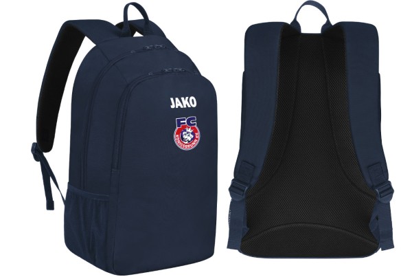 Jako Rucksack One FC Königsbrunn marine ohne Initialen