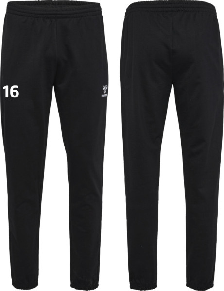 hummel Hmlgo 2.0 Sweatpants TSV Haunstetten Handball schwarz mit Nummer