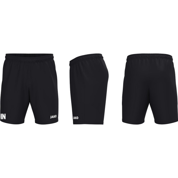 Jako Trainingsshort One BW KfAusbZ Kleinaitingen schwarz mit Initialen