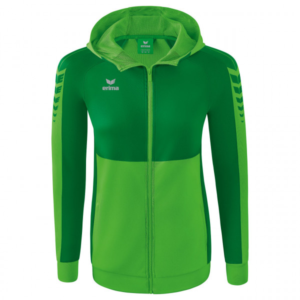 Erima Six Wings Trainingsjacke mit Kapuze Damen
