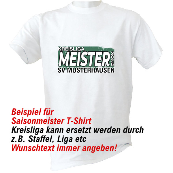 Saison T-Shirt 2026 grün