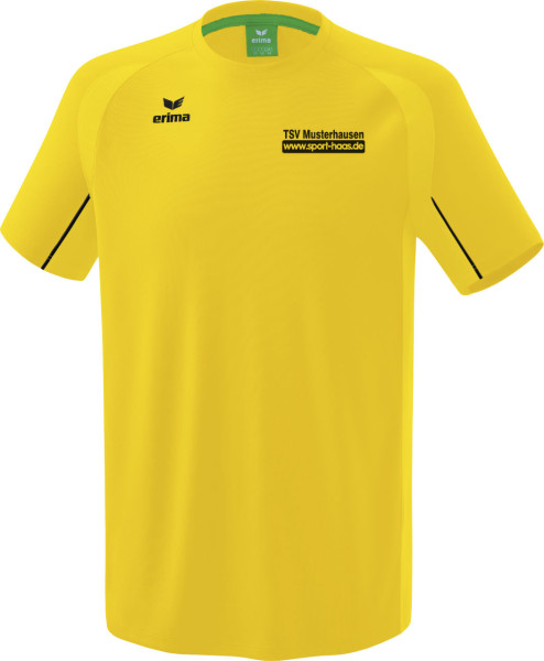 Erima LIGA STAR Trainings T-Shirt Kinder mit Vereinsname und Sport Haas Logo auf der Brust