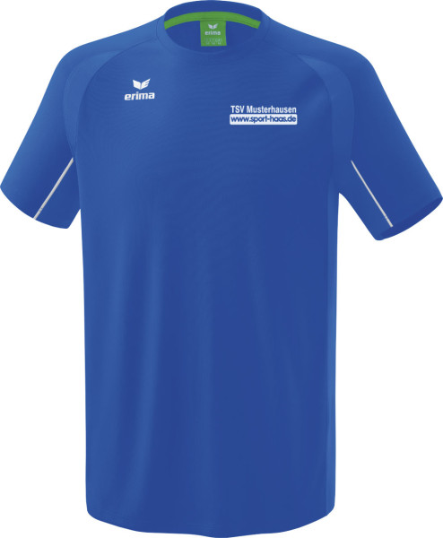 Erima LIGA STAR Trainings T-Shirt Kinder mit Vereinsname und Sport Haas Logo auf der Brust