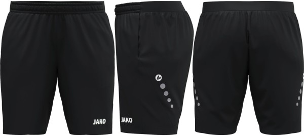 Jako Webshort Dynamic SSV Bobingen Tennis Damen schwarz ohne Initialen