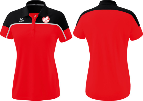 Erima CHANGE by erima Poloshirt MTV Dießen Tennis Damen rot