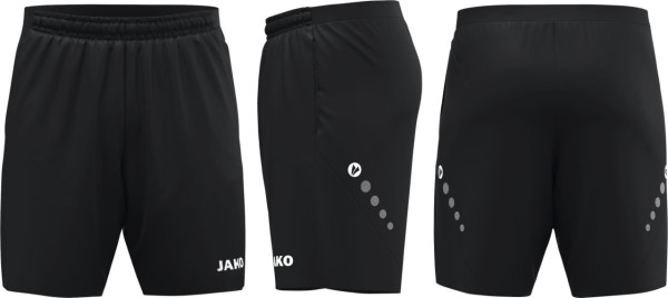 Jako Webshort Dynamic SSV Bobingen Tennis Herren schwarz ohne Initialen