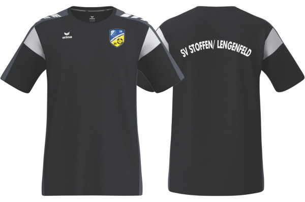 Erima CELEBRATE 125 T-Shirt function SV Stoffen Lengenfeld schwarz ohne Initialen