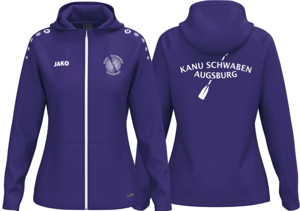 Jako Kapuzenjacke One Kanu Schwaben Augsburg Damen lila