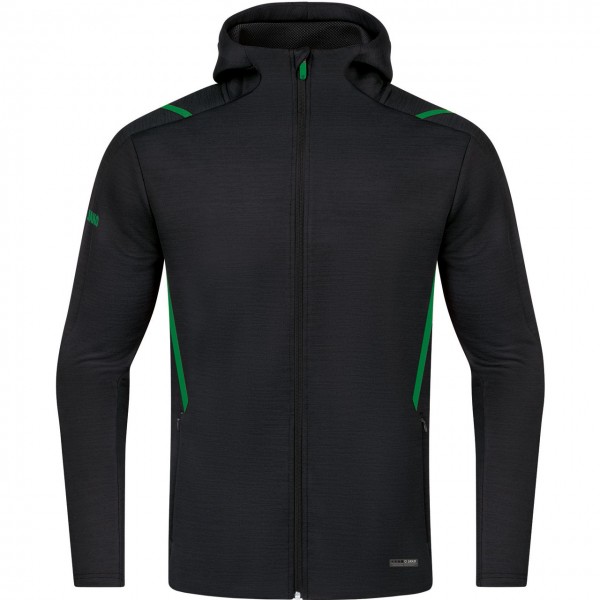 Jako Freizeitjacke Challenge mit Kapuze