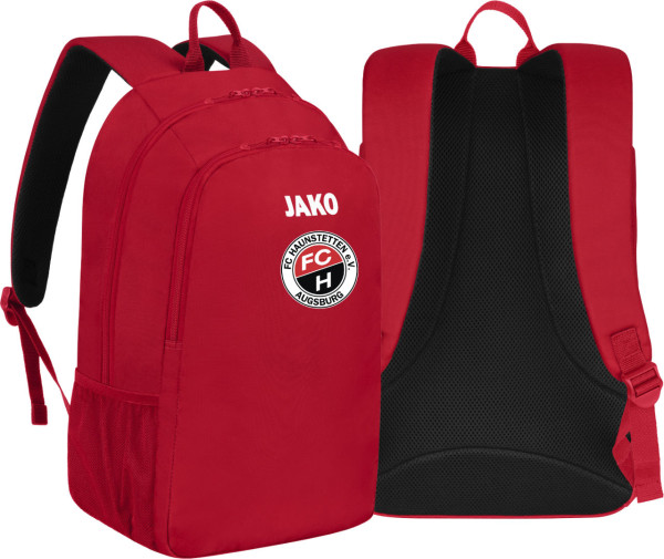 Jako Rucksack One FC Haunstetten rot ohne Initialen