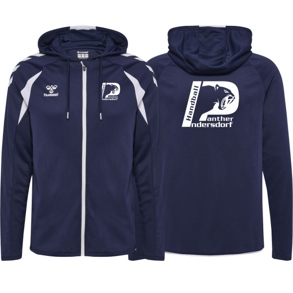 Hoodie with Zipper Panther Indersdorf Herren marine ohne Initialen