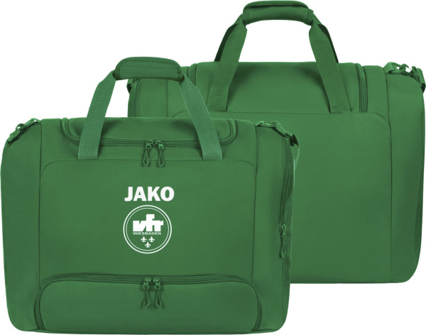 Jako Sporttasche One mit Bodenfach VfR Wiesbaden grün ohne Initialen