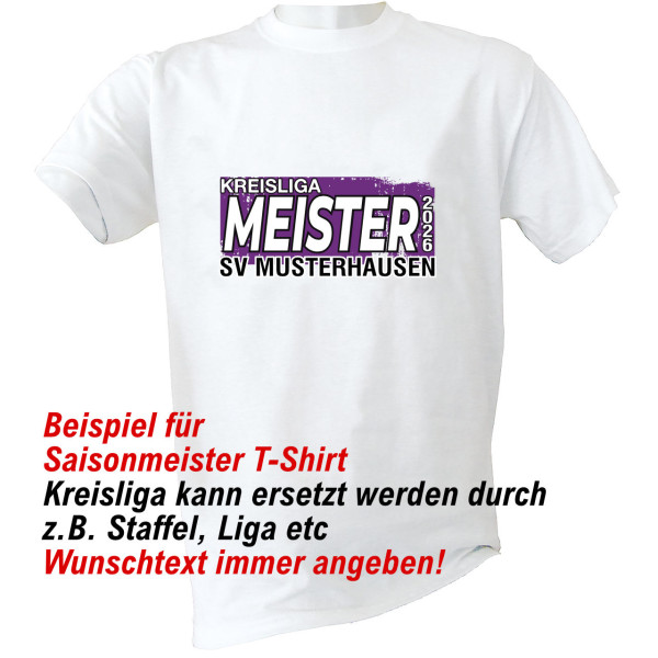 Saison T-Shirt 2026 lila