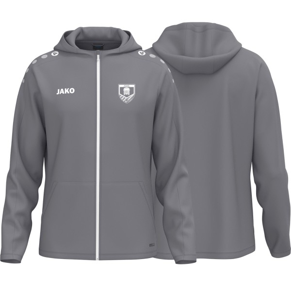 Jako Kapuzenjacke Light One BW KfAusbZ Kleinaitingen grau ohne Initialen