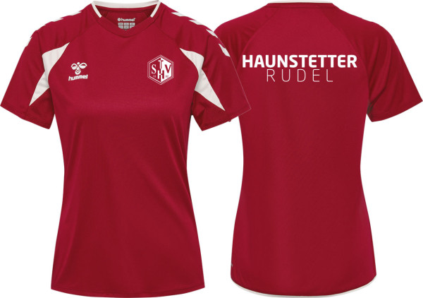 hummel Hmlcore 2.0 Jersey S/S TSV Haunstetten Handball Damen rot ohne Nummer
