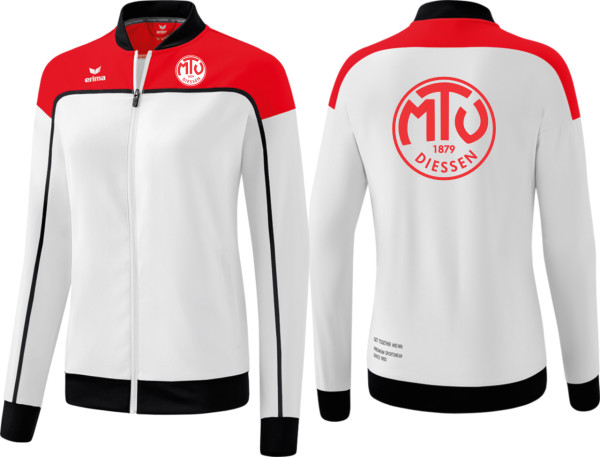 Erima CHANGE by erima Präsentationsjacke MTV Dießen Tennis Damen weiß ohne Initialen