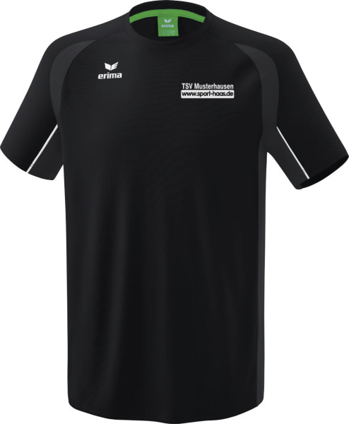 Erima LIGA STAR Trainings T-Shirt Kinder mit Vereinsname und Sport Haas Logo auf der Brust