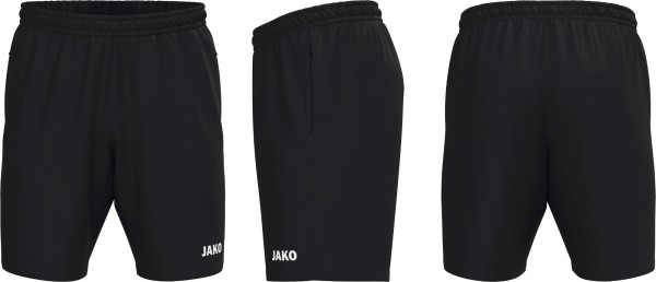 Jako Webshort One TSV Mindelheim Herren schwarz ohne Initialen