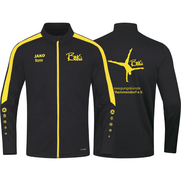 Jako Polyesterjacke Power SV Mammendorf Bewegungskünste mit Name