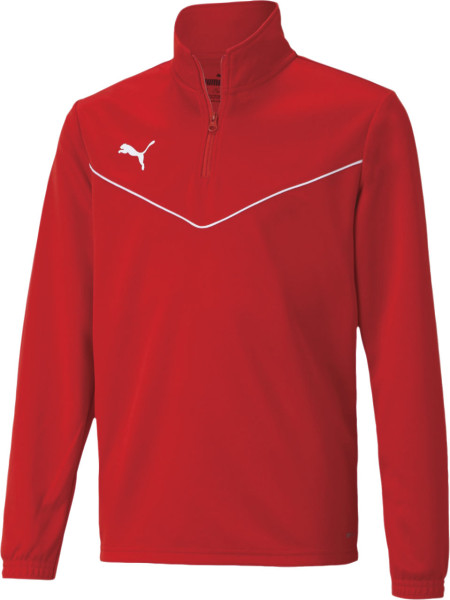Puma teamRISE 1/4 Zip Top Jr Kinder