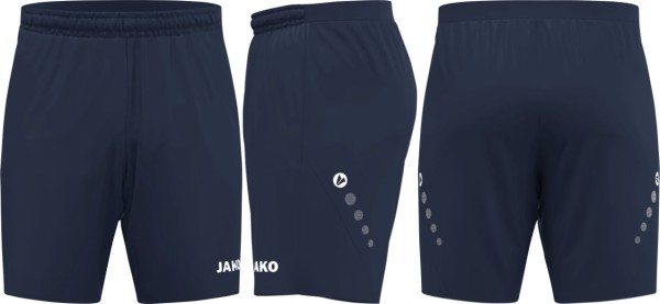 Jako Trainingsshort Dynamic FC Königsbrunn marine ohne Initialen
